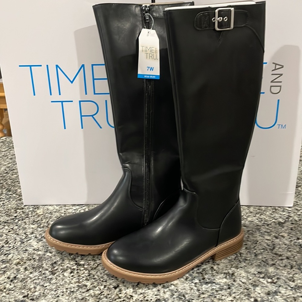 Time and Tru Riding Boots - Picture 2 of 10